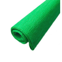 Крепон Folia Crepe paper 50x250 см, 32 г/м2, № 140 Yellow green Желто-зеленый