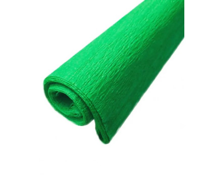 Крепон Folia Crepe paper 50x250 см, 32 г/м2, № 140 Yellow green Желто-зеленый