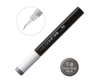 Чорнило для заправки маркерів Copic Ink T-8 Toner grey сірий, 12 мл