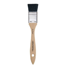 Пензель флейц, із ворсу кози плоска DaVinci Black Goat № 20 арт 550_20