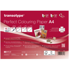 Папір для маркерів Transotype Perfect Colouring Paper А4, 250 г 10 аркушів