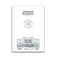 Калька альбом Tracing Paper Lefranc, А4, 60 г/м2, 30 листов