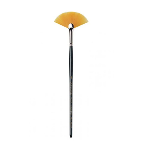 Пензель синтетика віяла DaVinci 400, Finest golden synthetic fibre, №3