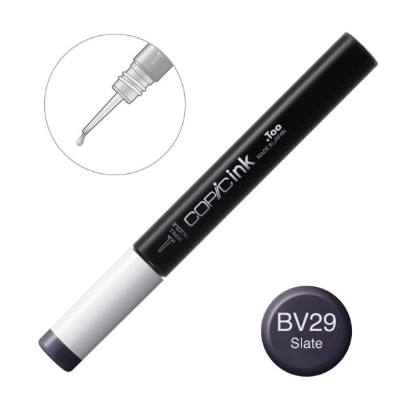 Чернила для заправки маркеров Copic Ink BV-29 Grayish lavender Cирий лавандовый, 12 мл