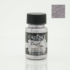 Акрилова фарба металік для скла та кераміки Cadence Dora Glass Metallic Porcelain Paint, 50 мл № 3149 Античний фіолетовий