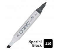 Маркер двосторонній спиртовийCopic Marker, № 110 Special black Вугільно-чорний