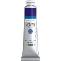Олійна фарба Lefranc Extra Fine 40 мл №036 Phthalo deep blue Фталоціаніновий глибокий синій