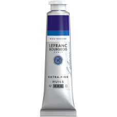 Масляная краска Lefranc Extra Fine 40 мл № 036 Phthalo deep blue Фталоцианиновый глубокий синий