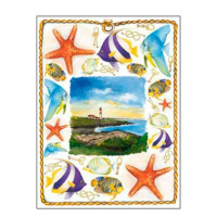 Карта для декупажу Морський розмір 50x70 см