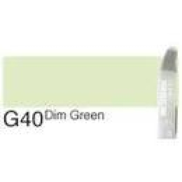 Чернила Copic Various Ink для маркеров, G-40 Dim green (Тьмяний зелений)