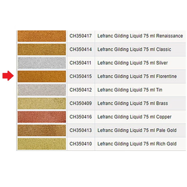 Рідка позолота Gilding liquid 75 мл Florentine