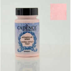 Акрилова фарба з мармуровим ефектом непрозора Marble Effect Paint Opaque Cadence №30, Рожевий, 90 мл