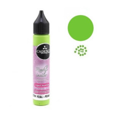 Контур Cadence для создания жемчужин Colored Pearls, Зеленый флюорисцентный, 25 мл