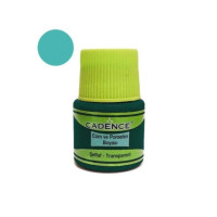 Фарба для скла Cadence Vitrail Paint, 45 мл, Синя прозора