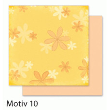 Дизайнерський папір Folia Design Papers Flowers Квіти 190 г/м2, 30,5x30,5 см №10