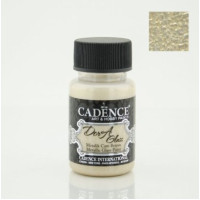 Вітражні фарби Cadence металік Dora Glass Metallic Porcelain Paint, 50 мл №3172 Шампань