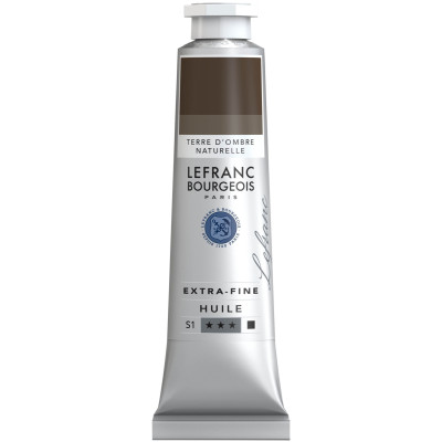 Олійна фарба Lefranc Extra Fine 40 мл № 478 Raw umber Умбра