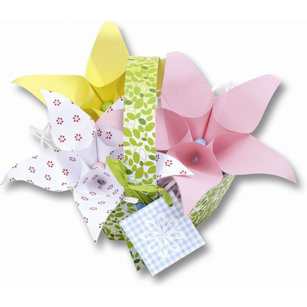Набор бумаги дизайнерской Folia CreativeSet Spring Весна, 88 листов