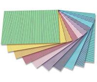 Бумага для дизайна в полоску Folia Photo Mounting Board Stripes 300 г/м2, 50x70 см
