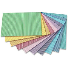 Бумага для дизайна в полоску Folia Photo Mounting Board Stripes 300 г/м2, 50x70 см