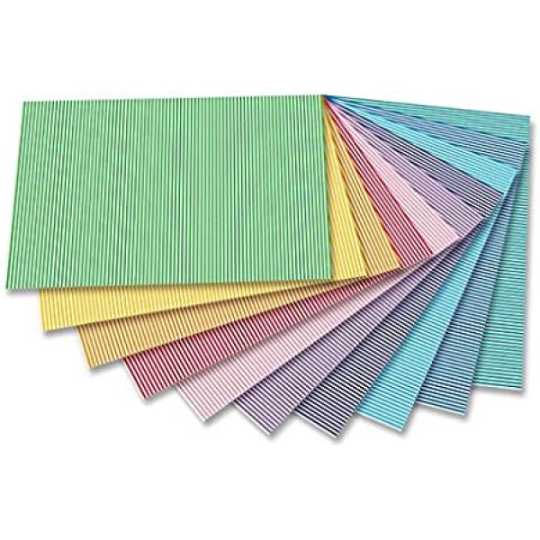 Бумага для дизайна в полоску Folia Photo Mounting Board Stripes 300 г/м2, 50x70 см