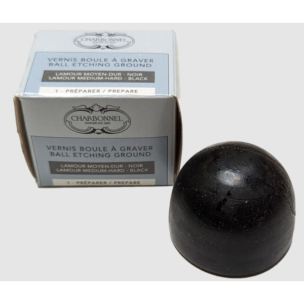 Грунт medium, чорний кульковий Lamour hard black ball, 20 г