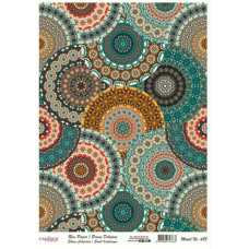 Декупажная карта на рисовой бумаге Rice Paper Decoupage Cadence, №485