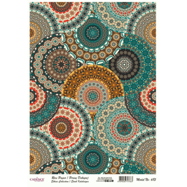 Декупажна карта на рисовому папері Rice Paper Decoupage Cadence, №485