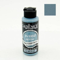 Універсальна акрилова фарба Hybrid Acrylic for Multisurfaces Cadence № 42, 120 мл, Napoleon Blue Наполеоновський синій