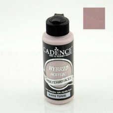 Універсальна акрилова фарба Hybrid Acrylic for Multisurfaces Cadence № 15, 120 мл, Warm Brown Теплий коричневий