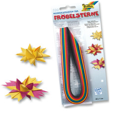 Набор бумаг Folia и для квиллинга Quilling Papers All year around 130 гр, 1х35 см Ассорти, 100 шт арт 1295