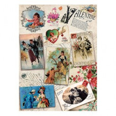 Декупажна карта Cadenсe, А4 Decoupage №230