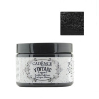 Акриловая краска-грунт с эффектом состаривания Cadence Vintage Legend, 150 мл, Черный