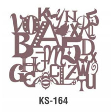 Трафарет серия Trendy Stensil Colection Cadence KS-164 25х25 см