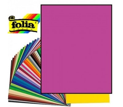 Двосторонній декоративний картон фотофон Folia Photo Mounting Board 300 г/м2,50x70 см №21 Dark pink Рожево-фіолетовий