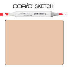 Маркер двосторонній спиртовийCopic Sketch E-35 Chamois Темний беж