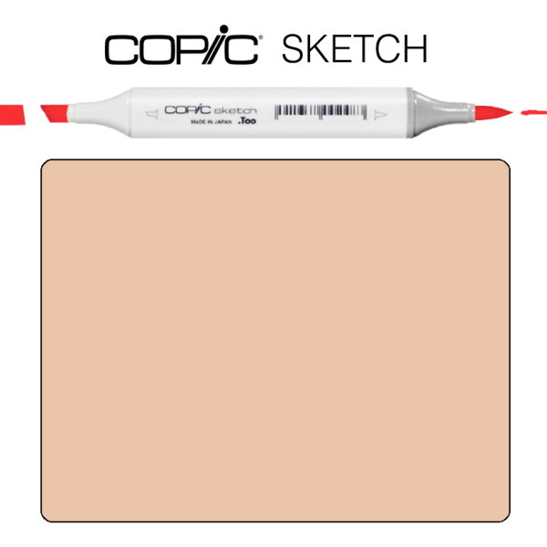 Маркер двосторонній спиртовийCopic Sketch E-35 Chamois Темний беж