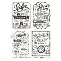 Декупажная карта на рисовой бумаге Cadenсe Rice Paper А4 Decoupage А4, №381