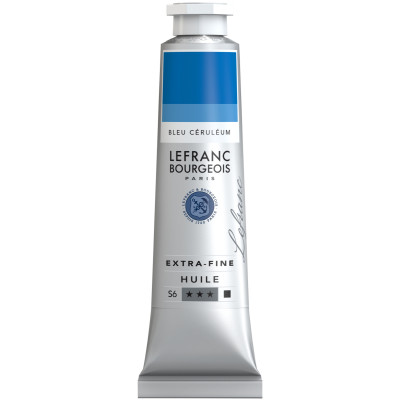 Краска масляная Lefranc Extra Fine 40 мл 027 Небесно-голубой