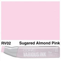 Чернила для маркеров Copic Various Ink, RV-02 Sugared almond pink Миндально-розовый