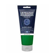 Акрилова фарба Lefranc Fine Acrylic Color 80 мл, 561 Medium green Середній зелений