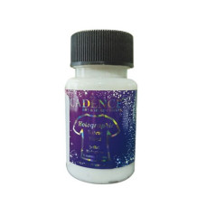 Фарба для тканини голографічна, Holographic Glitter Fabric Paint, 50 мл, Прозора Cadence
