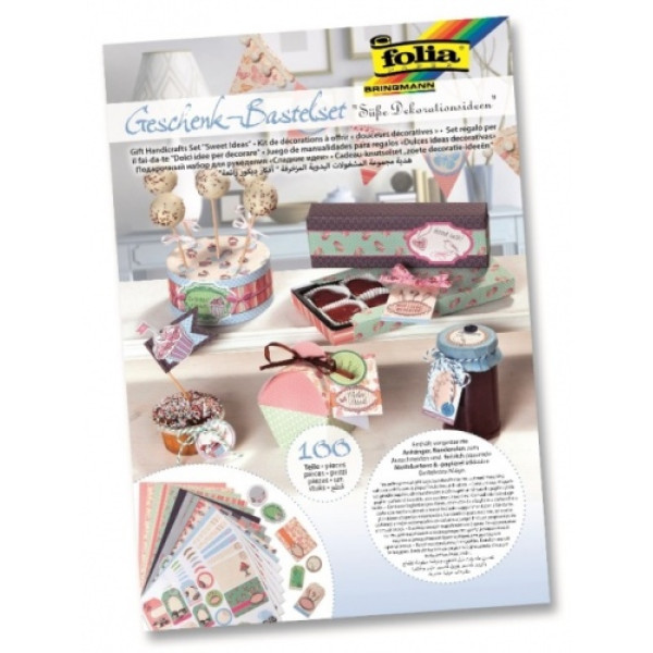 Набір для творчості Folia Gift Sweet Ideal (Солодкий Ідеал, 100 елементів) арт. 979