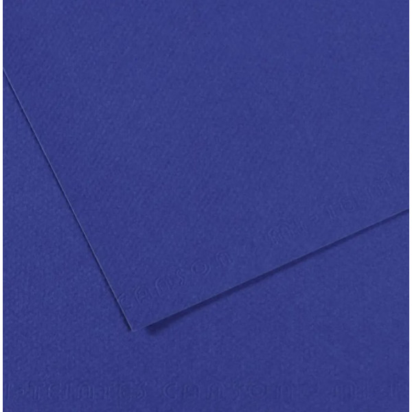 Бумага для пастели Canson Mi-Teintes, №590 Ультрамарин Ultramarine, 160 г/м2, 75x110 см