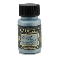Фарба по тканині Cadence Dora Textil Metallic Fabric Paint 50 мл Аква
