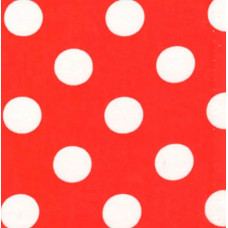 Бумага для дизайна в горошек Folia Photo Mounting Board Dots 300 г/м2, 50x70 см №20 Red/White Красные на белом