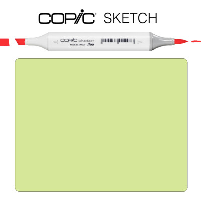 Маркер Copic Sketch YG-13 Chartreuse Бледный зелёный