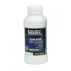 Ґрунт прозорий Liquitex Acrylic gesso Transparent, 237 мл арт 693166