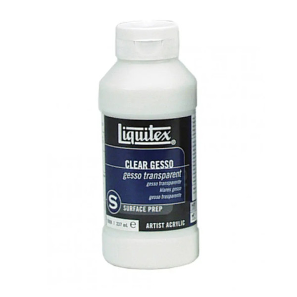 Ґрунт прозорий Liquitex Acrylic gesso Transparent, 237 мл арт. 693166
