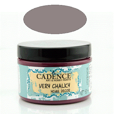 Меловая акриловая краска Cadence Very Chalky Home Decor, 150 мл, Французский серый